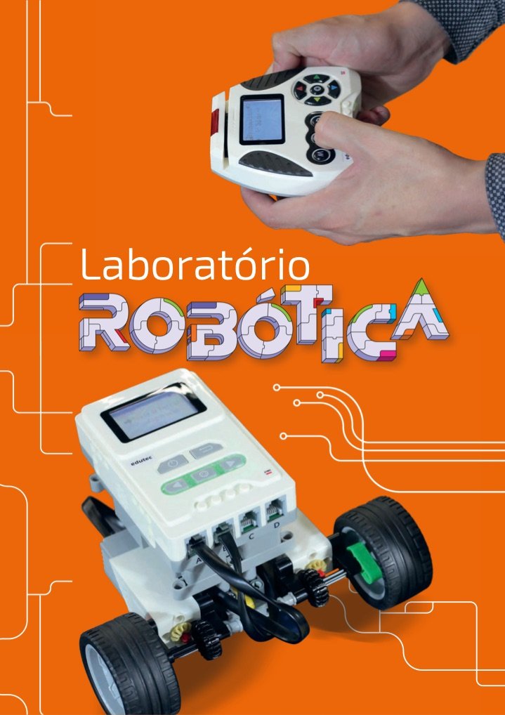 Capa do catálogo Robótica na Prática · Catálogo técnico