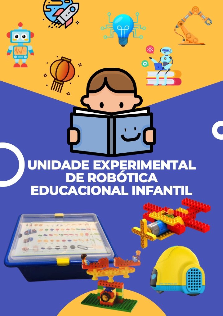 Capa do catálogo Robótica · Educação Infantil