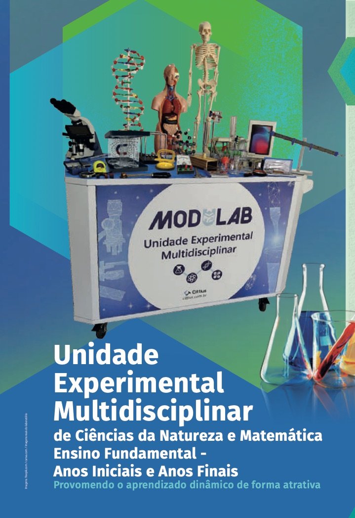 Capa do catálogo Laboratório Móvel Mod Lab