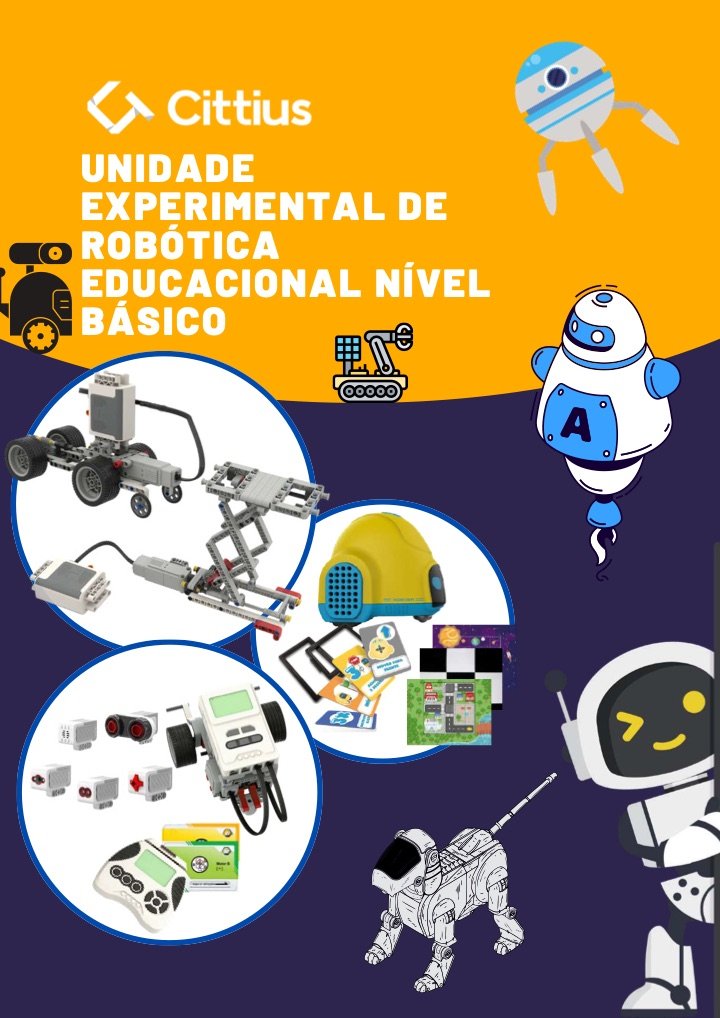Capa do catálogo Robótica · Nível básico