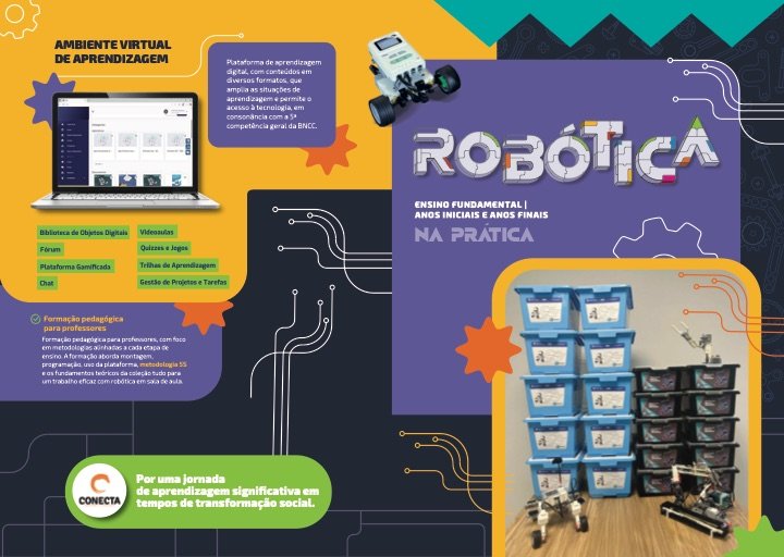 Capa do catálogo Robótica na Prática